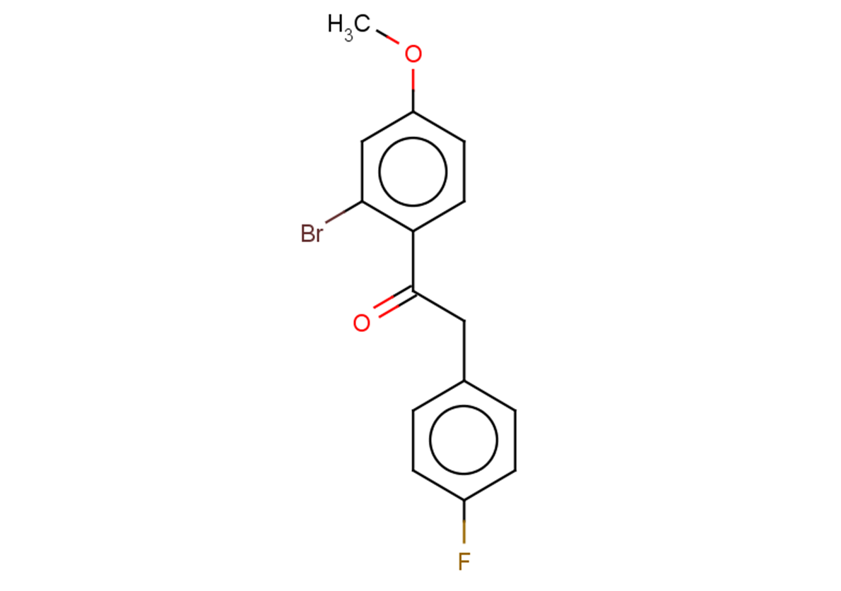 1-(2-bromo-4-methoxyphenyl)-2-(4-fluorophenyl)ethan-1-one