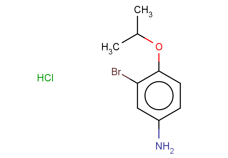 3-bromo-4-(propan-2-yloxy)aniline hydrochloride