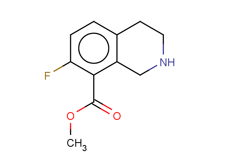methyl 7-fluoro-1,2,3,4-tetrahydroisoquinoline-8-carboxylate