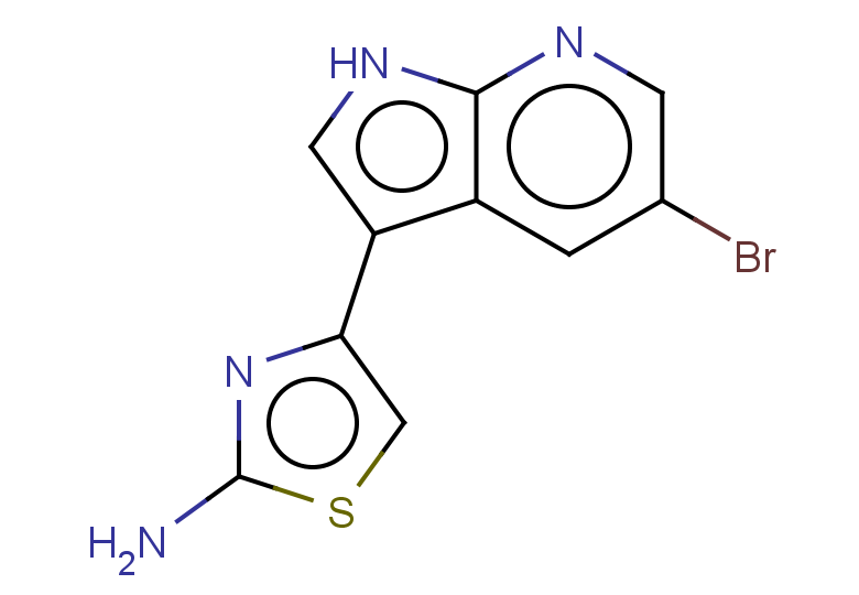 4-{5-bromo-1H-pyrrolo[2,3-b]pyridin-3-yl}-1,3-thiazol-2-amine