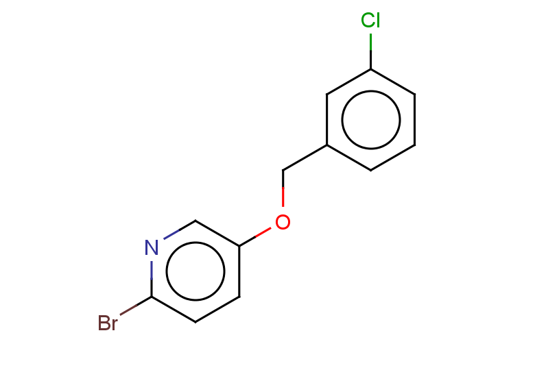 2-bromo-5-[(3-chlorophenyl)methoxy]pyridine