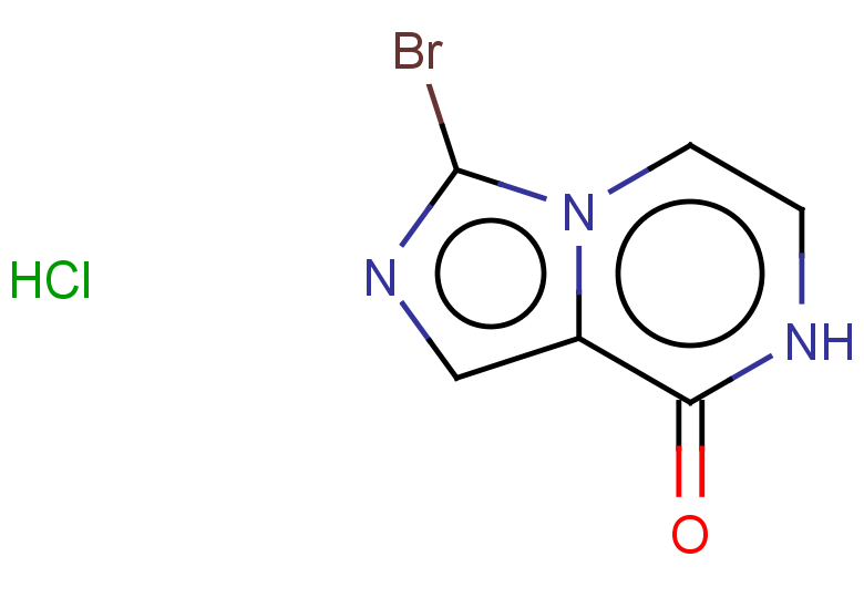 3-bromo-7H,8H-imidazo[1,5-a]pyrazin-8-one hydrochloride