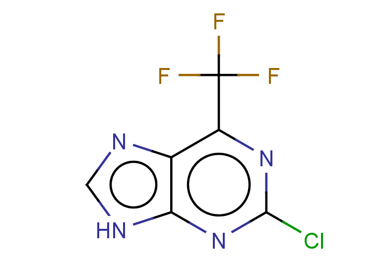 2-chloro-6-(trifluoromethyl)-9H-purine