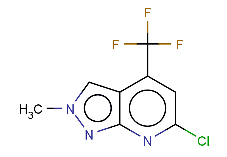6-CHLORO-2-METHYL-4-(TRIFLUOROMETHYL)-2H-PYRAZOLO[3,4-B]PYRIDINE