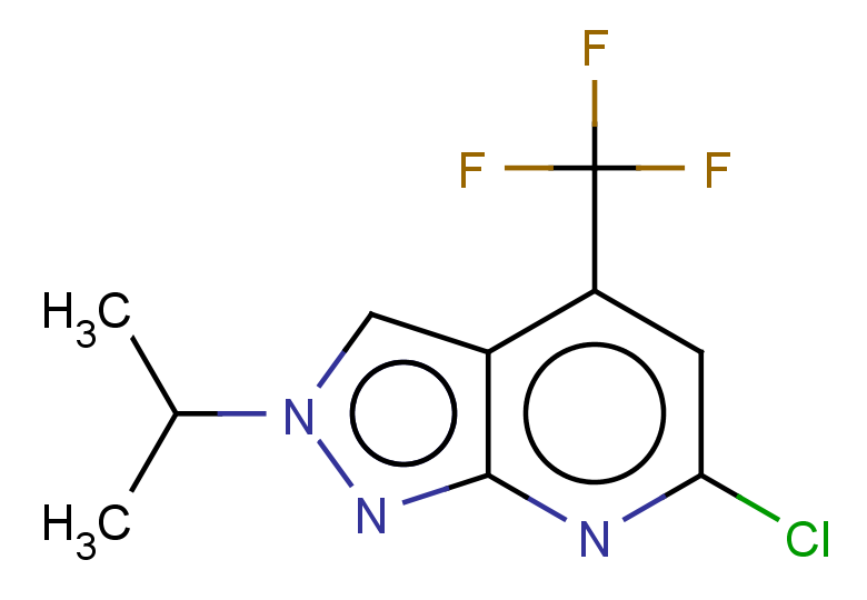6-CHLORO-2-ISOPROPYL-4-(TRIFLUOROMETHYL)-2H-PYRAZOLO[3,4-B]PYRIDINE