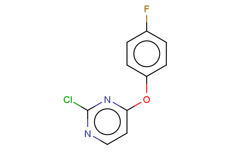 2-chloro-4-(4-fluorophenoxy)pyrimidine
