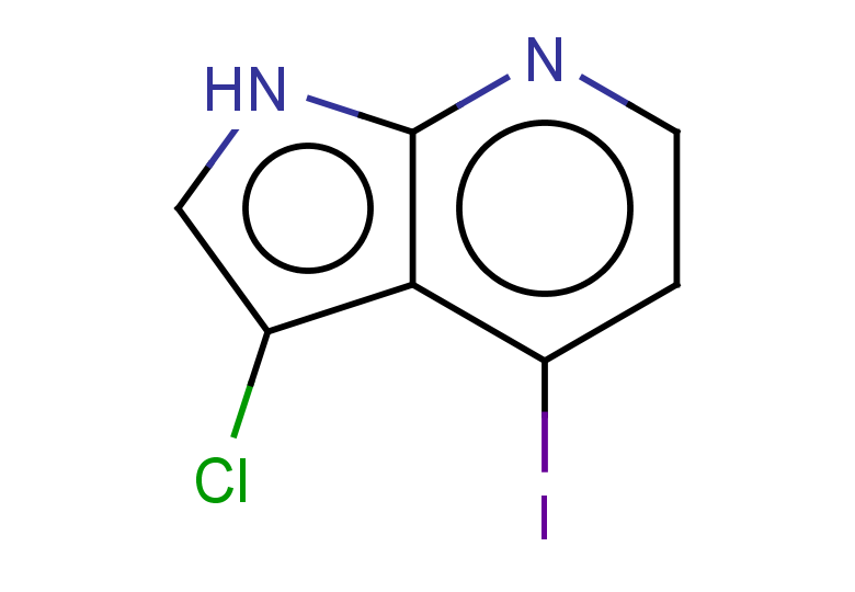 3-chloro-4-iodo-1H-pyrrolo[2,3-b]pyridine
