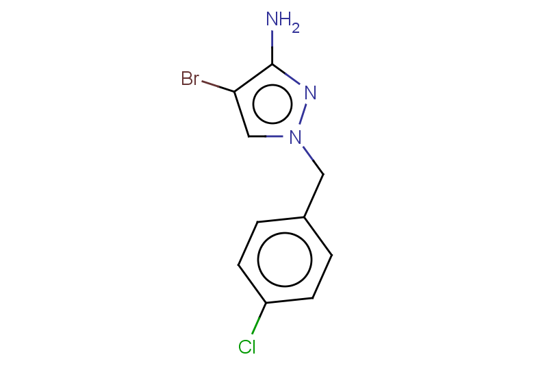 4-bromo-1-[(4-chlorophenyl)methyl]-1H-pyrazol-3-amine