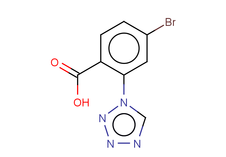 4-bromo-2-(1H-1,2,3,4-tetrazol-1-yl)benzoic acid