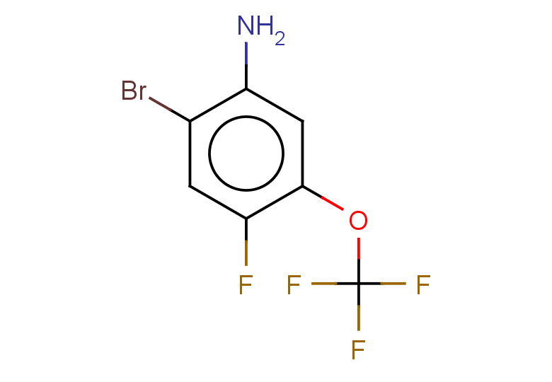 2-bromo-4-fluoro-5-(trifluoromethoxy)aniline