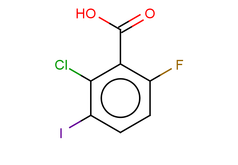 2-chloro-6-fluoro-3-iodobenzoic acid