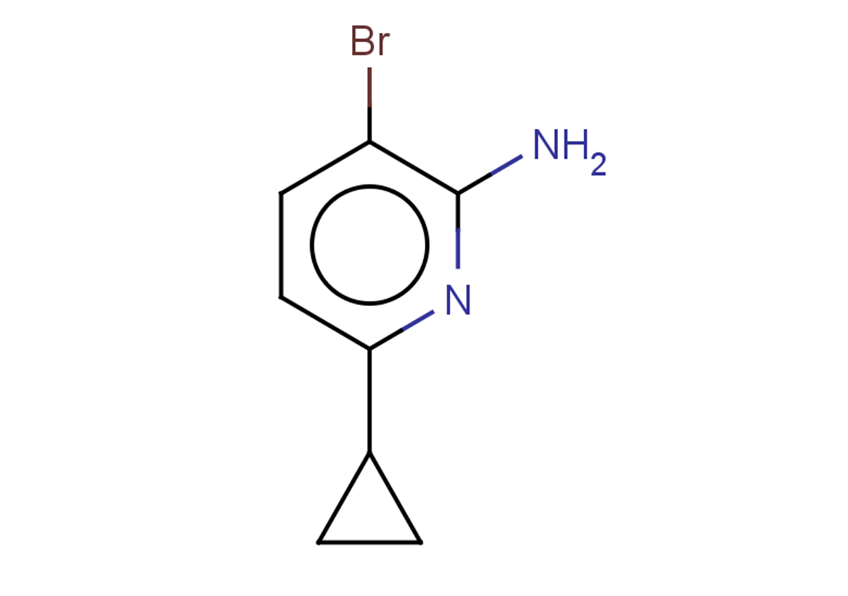3-bromo-6-cyclopropylpyridin-2-amine