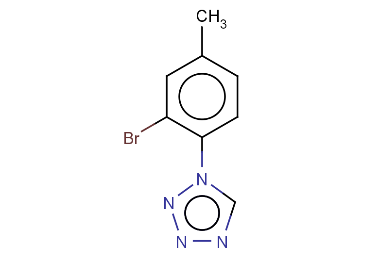 1-(2-bromo-4-methylphenyl)-1H-tetrazole