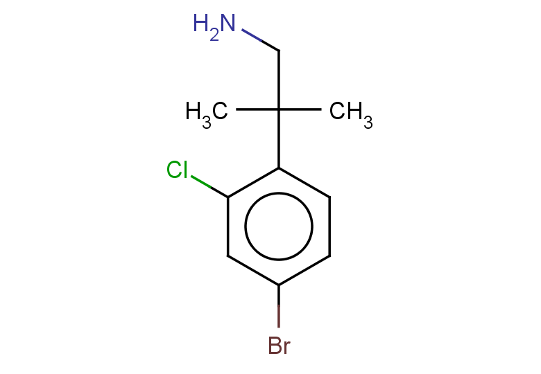 2-(4-bromo-2-chlorophenyl)-2-methylpropan-1-amine