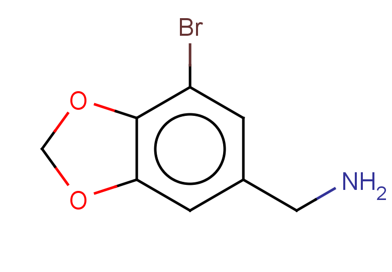 (7-bromo-1,3-dioxaindan-5-yl)methanamine