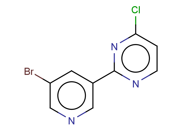 2-(5-bromopyridin-3-yl)-4-chloropyrimidine