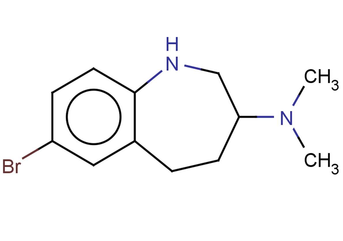 7-bromo-N,N-dimethyl-2,3,4,5-tetrahydro-1H-1-benzazepin-3-amine