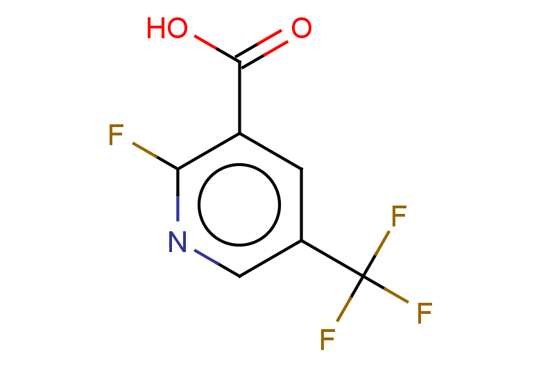 2-fluoro-5-(trifluoromethyl)pyridine-3-carboxylic acid