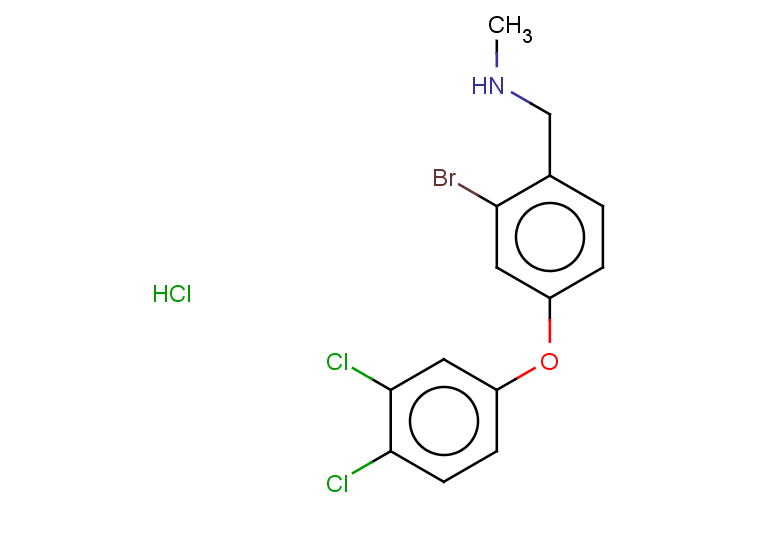 {[2-bromo-4-(3,4-dichlorophenoxy)phenyl]methyl}(methyl)amine hydrochloride