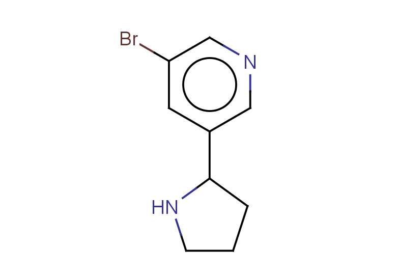 3-bromo-5-(pyrrolidin-2-yl)pyridine