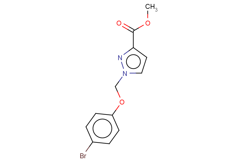 1-(4-BROMO-PHENOXYMETHYL)-1H-PYRAZOLE-3-CARBOXYLIC ACID METHYL ESTER