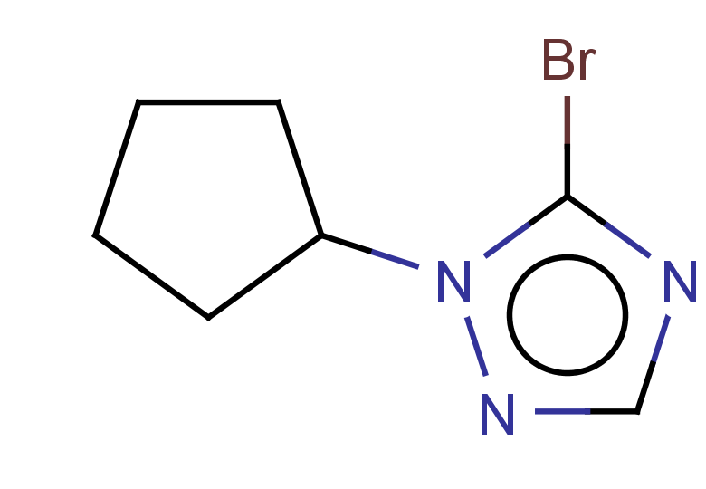 5-bromo-1-cyclopentyl-1H-1,2,4-triazole