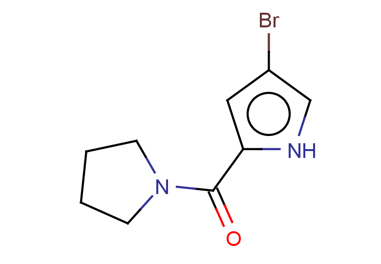 4-bromo-2-(pyrrolidine-1-carbonyl)-1H-pyrrole