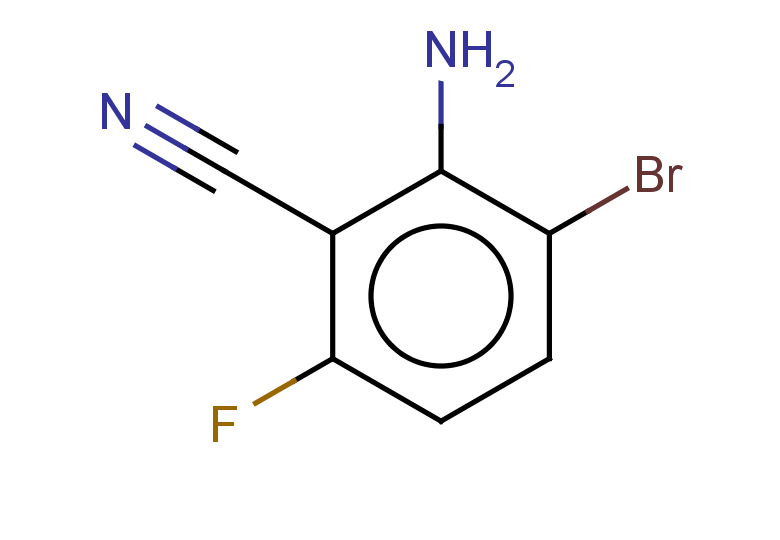 2-amino-3-bromo-6-fluorobenzonitrile