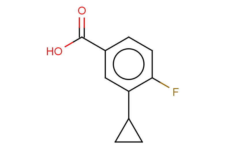 3-cyclopropyl-4-fluorobenzoic acid