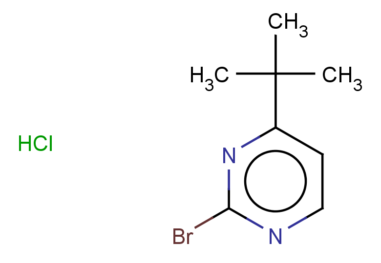 2-bromo-4-(tert-butyl)pyrimidine hydrochloride
