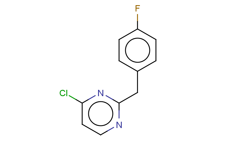 4-chloro-2-[(4-fluorophenyl)methyl]pyrimidine