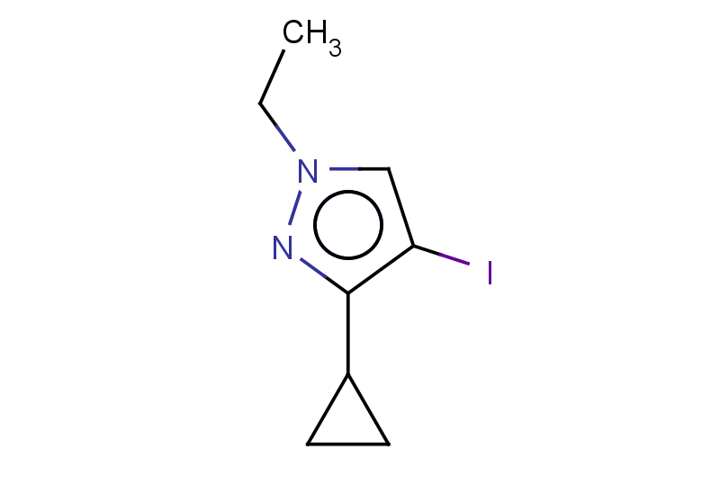 3-cyclopropyl-1-ethyl-4-iodo-1H-pyrazole