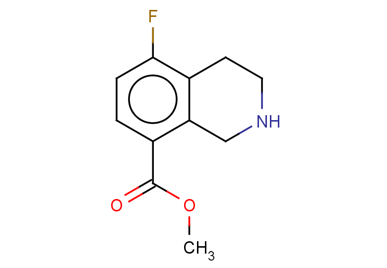 methyl 5-fluoro-1,2,3,4-tetrahydroisoquinoline-8-carboxylate