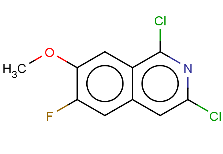 1,3-dichloro-6-fluoro-7-methoxyisoquinoline
