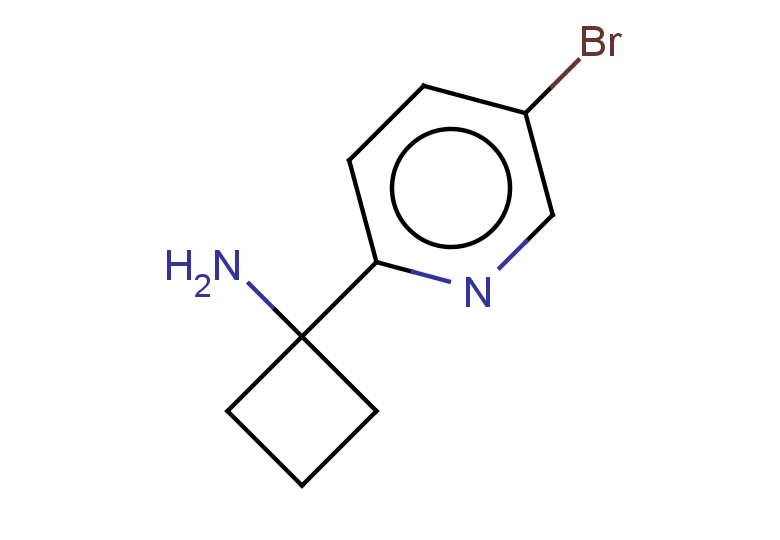 1-(5-bromopyridin-2-yl)cyclobutanamine