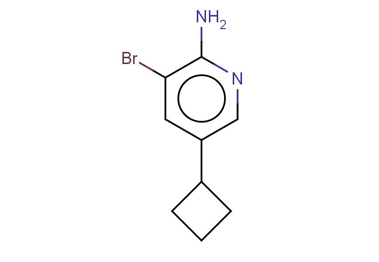 3-bromo-5-cyclobutylpyridin-2-amine