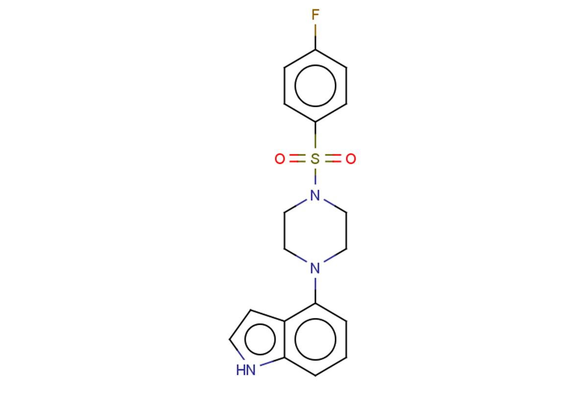 4-[4-(4-fluorobenzenesulfonyl)piperazin-1-yl]-1H-indole