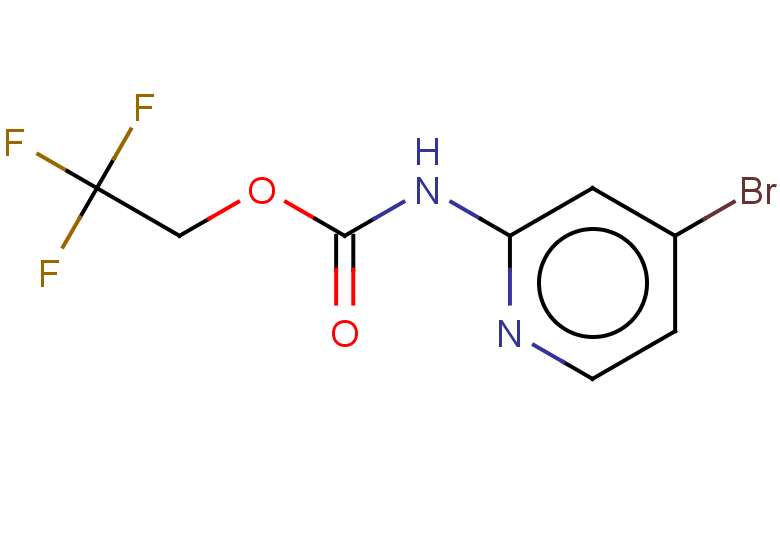 2,2,2-trifluoroethyl N-(4-bromopyridin-2-yl)carbamate