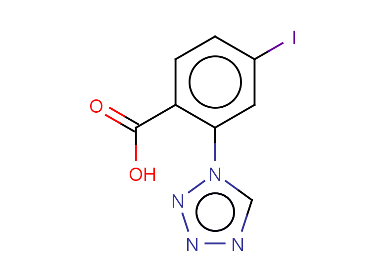4-iodo-2-(1H-1,2,3,4-tetrazol-1-yl)benzoic acid