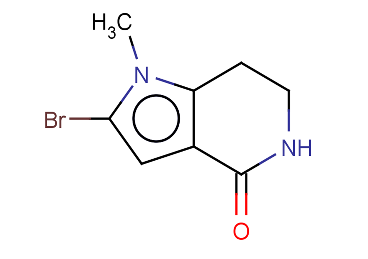 2-bromo-1-methyl-1H,4H,5H,6H,7H-pyrrolo[3,2-c]pyridin-4-one