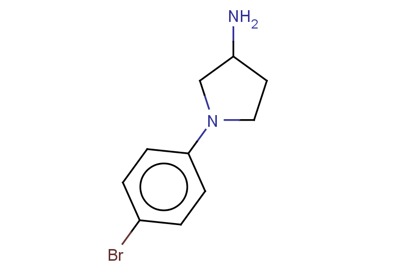 1-(4-bromophenyl)pyrrolidin-3-amine