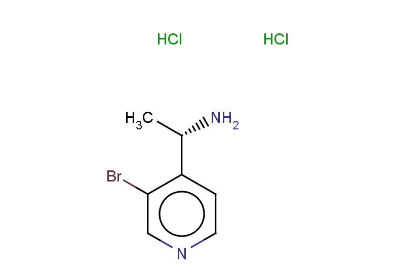 (1S)-1-(3-bromopyridin-4-yl)ethan-1-amine dihydrochloride