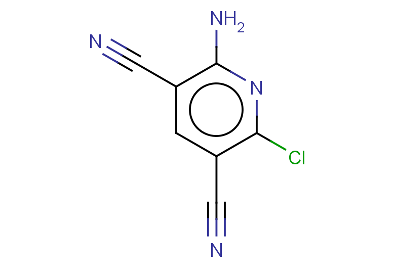 2-amino-6-chloropyridine-3,5-dicarbonitrile