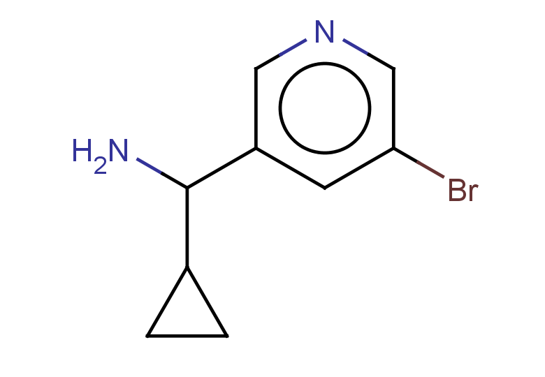 (5-bromopyridin-3-yl)(cyclopropyl)methanamine