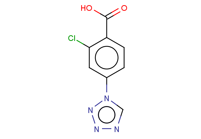 2-chloro-4-(1H-1,2,3,4-tetrazol-1-yl)benzoic acid