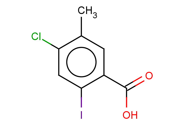 4-chloro-2-iodo-5-methylbenzoic acid