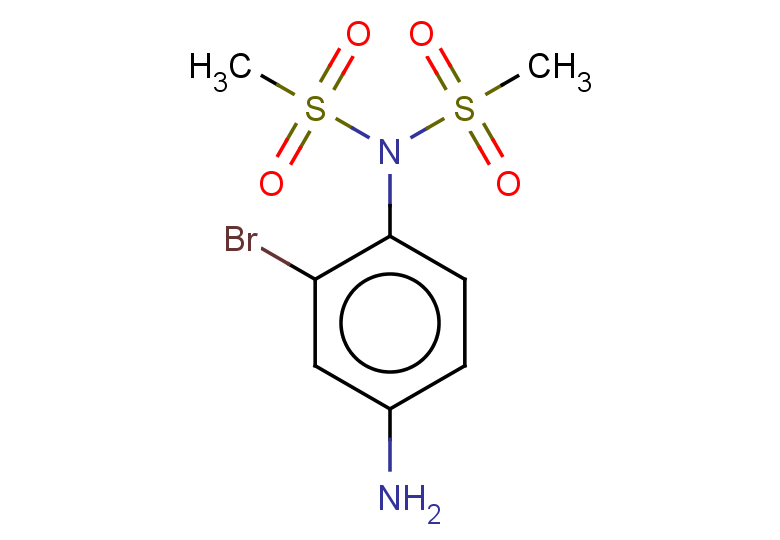 N-(4-amino-2-bromophenyl)-N-methanesulfonylmethanesulfonamide
