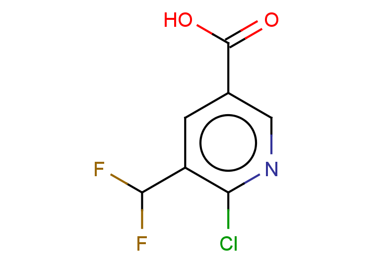 6-chloro-5-(difluoromethyl)pyridine-3-carboxylic acid