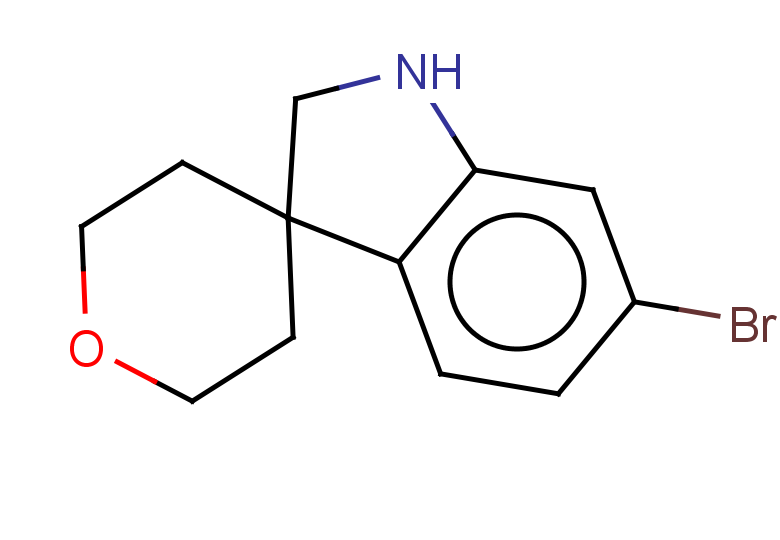 6-bromo-1,2-dihydrospiro[indole-3,4'-oxane]