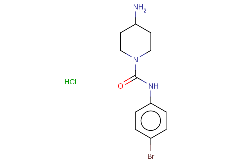 4-amino-N-(4-bromophenyl)piperidine-1-carboxamide hydrochloride